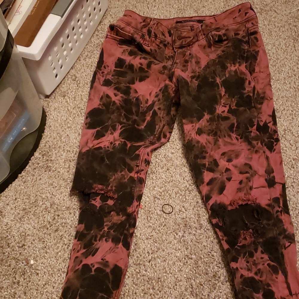 Black heart skinny jeans (Hot Topic)